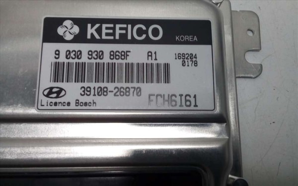 Hyundai Matrix Elektronik Kontrol Ünitesi ECU Motor Beyni Modülü Orj 39108-26870 YP (DB1213)