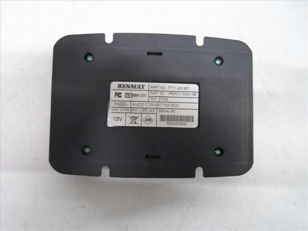 Renault Laguna 3 Clio 3 Audio Connection Box Orj 7711426075 YP (DE-136)