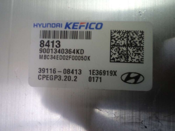 Hyundai İ20 Bayon Motor ECU Beyni Modülü Orj 39116-08413 SP YP (DB1214)