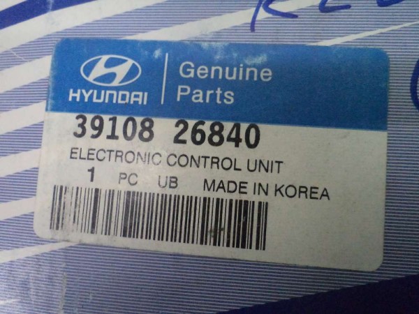 Hyundai Matrix Elektronik Kontrol Ünitesi Motor Beyni ECU Orj 39108-26840 YP (DE139)