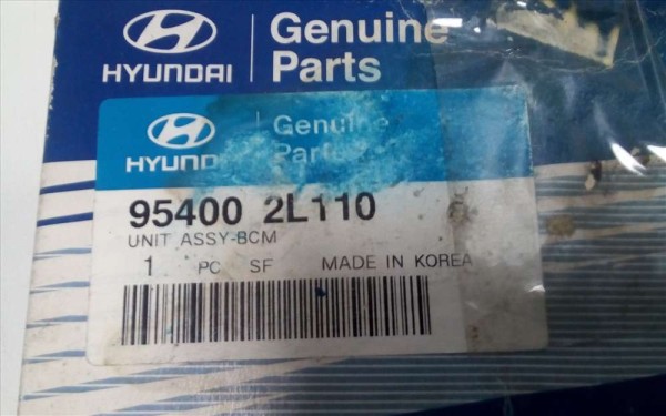 Hyundai İ30 Elektronik Kontrol Ünitesi Beyni Modülü BCM Orj 95400-2L110 YP (DE139)