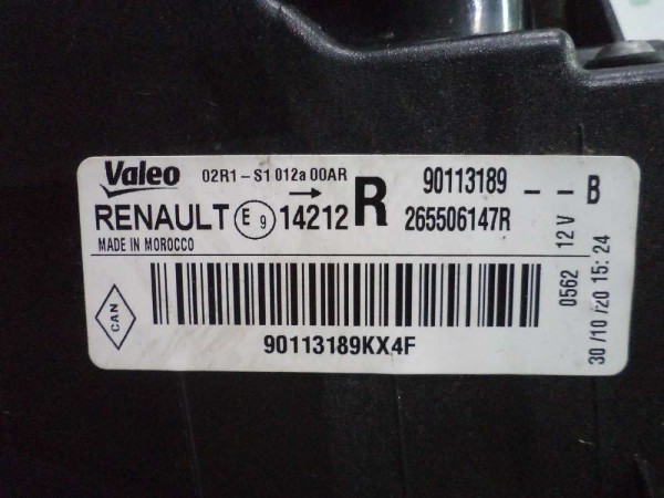 Dacia Sandero Sağ Arka Stop Ledli CP 265506147R  (EC111-AD110)