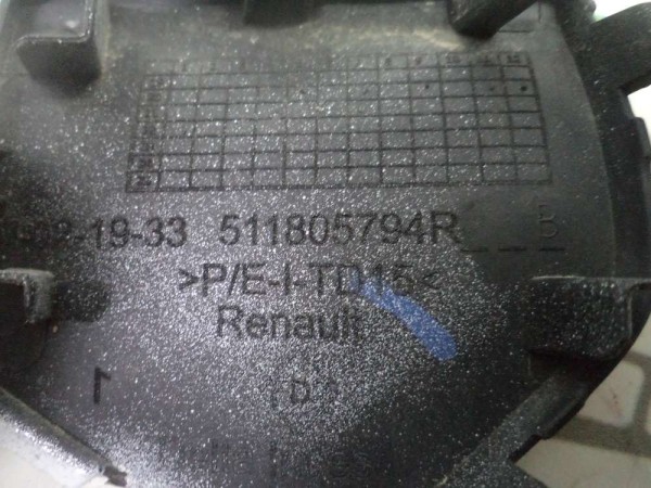 Renault Clio 5 Taliant Ön Tampon Çeki Demiri Kapağı Orj 511805794R SP YP (AE139)