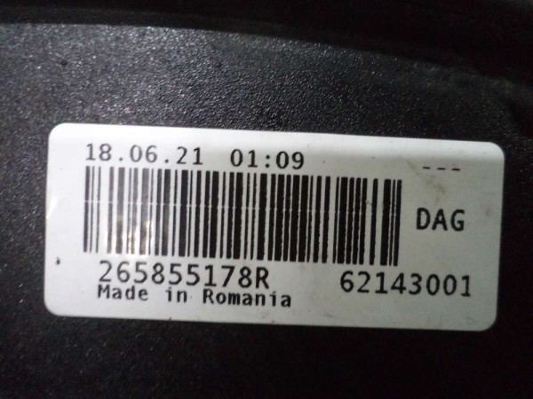 Dacia Duster Sol Arka Sis Lambası Orjinal 265855178R CP (BA125-BC122)