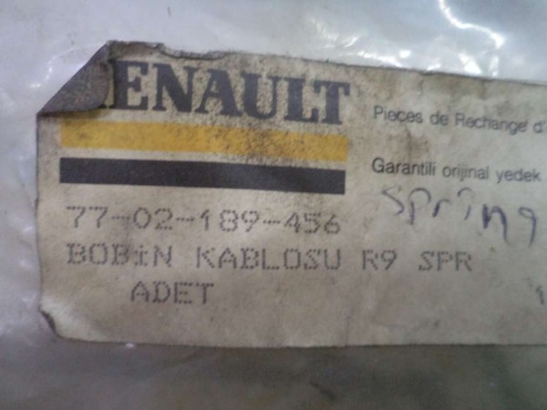 Renault R9 Ateşleme Bobin Kablosu Orj 7702189456 YP (DE1310)