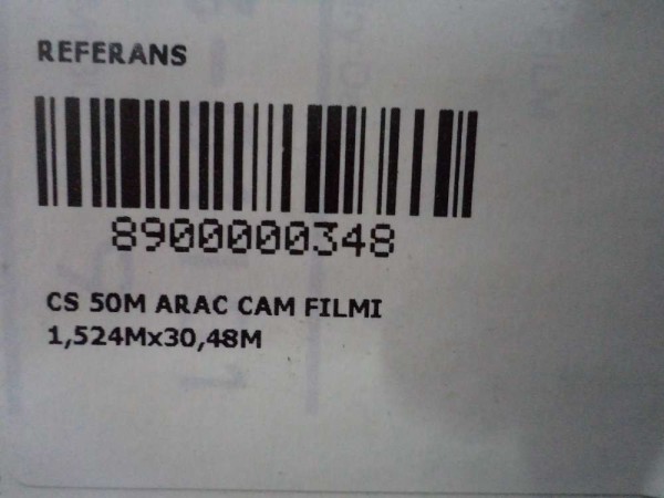 Cam Filmi Tüm Araçlar İçin Uygundur Orjinal 8900000348 YP (CF130)