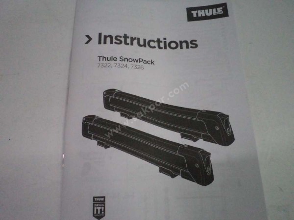 Thule Kayak Taşıyıcı 6'lı Orjinal 7326 7711940001 YP (DC120)