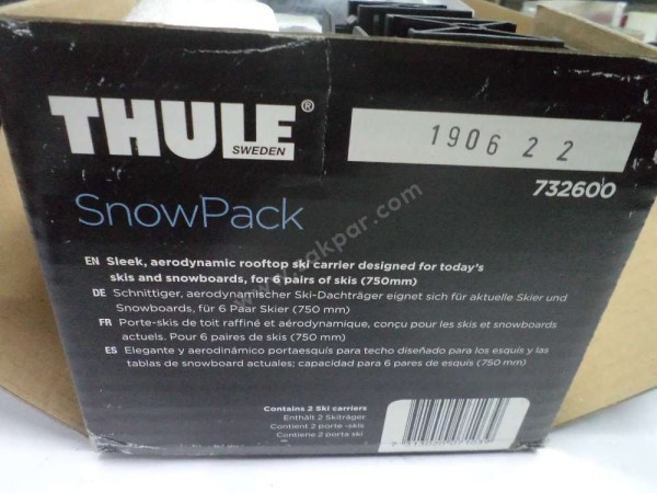 Thule Kayak Taşıyıcı 6'lı Orjinal 7326 7711940001 YP (DC120)