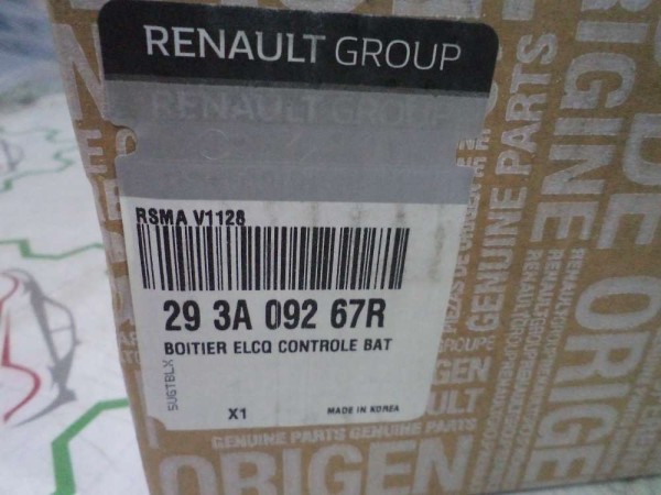 Renault Zoe Batarya Elektronik Kontrol Ünitesi Beyni Orj 293A09267R YP (DE138)