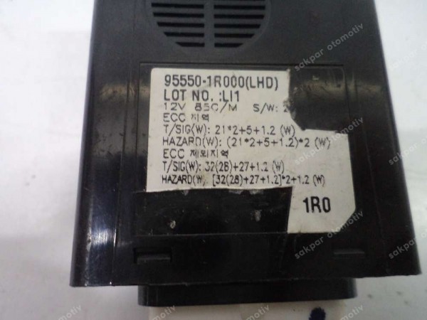 Hyundai Accent Blue Sinyal Flaşörü Alarm Kontrol Modülü Ünitesi 95550-1R000 CP (DE1211)