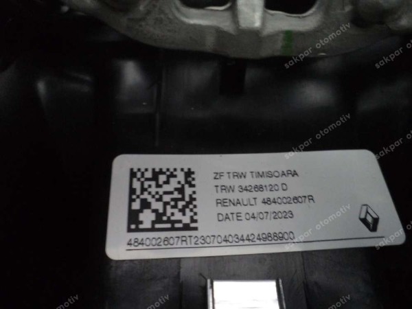 Renault Clio 5 Direksiyon Simidi Orj 484002607R SP YP (EA130)