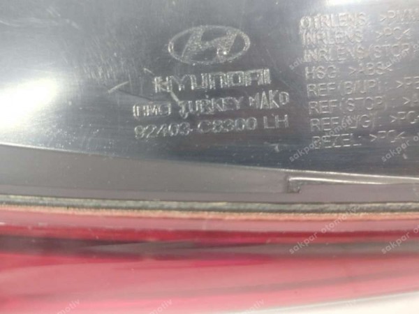 Hyundai İ20 Sol İç Stop Lambası Ledli Orj 92403-C8300 CP (DD110-5)