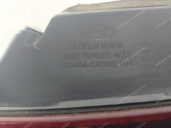 Hyundai İ20 Sağ İç Stop Lambası Ledli Orj 92404-C8300 CP (DD110-5)