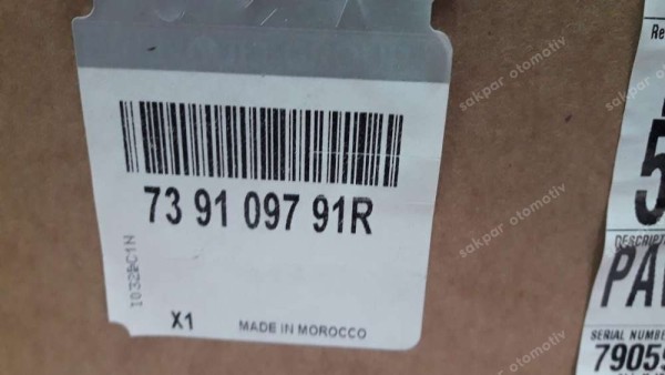 Dacia Sandero Tavan Döşemesi Orjinal 739109791R YP