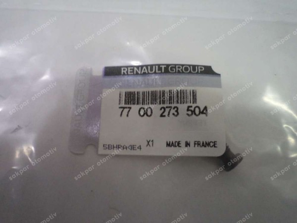 Renault Clio 2 Külbütör Civatası Orjinal 7700273504 YP (AE1218)