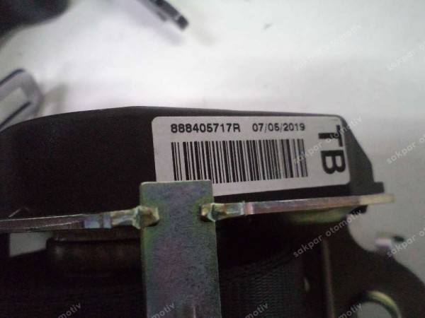 Renault Zoe Sol Arka Emniyet Kemeri Orj 888405717R YP (HI124)