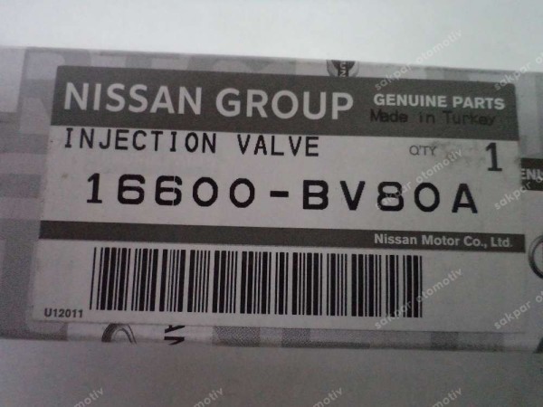 Renault Megane 4 Nissan Espace 5 Kadjar  Talisman Juke enjektör Orj 16600-BV80A YP (DC123)