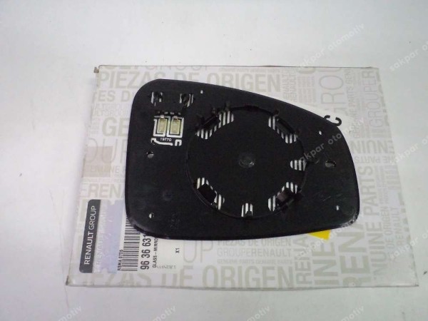 Renault Fluence Sol Ayna Camı Orj 963663142R YP (DB136)