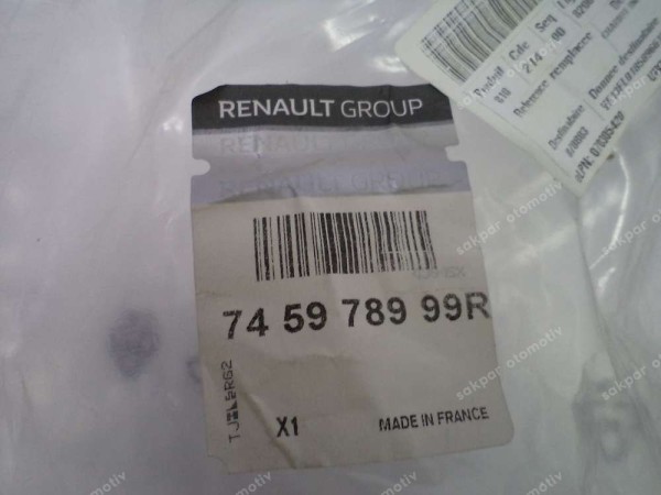 Renault Trafic 3 Sol Sürgülü Kapı Alt Rayı Orj 745978999R YP (EC122)