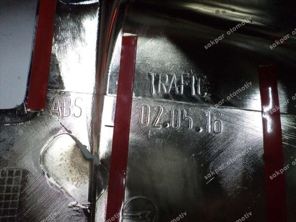 Renault Trafic Krom Ayna Kapağı 8900100168 YP (FC120)