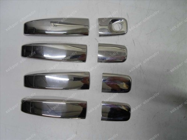 Opel Vivaro Renault Trafic Nikelaj Krom Kapı Kolu Kaplaması P.Çelik 5221041 YP (FA120)