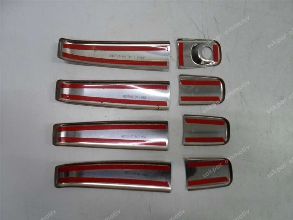 Opel Vivaro Renault Trafic Nikelaj Krom Kapı Kolu Kaplaması P.Çelik 5221041 YP (FA120)