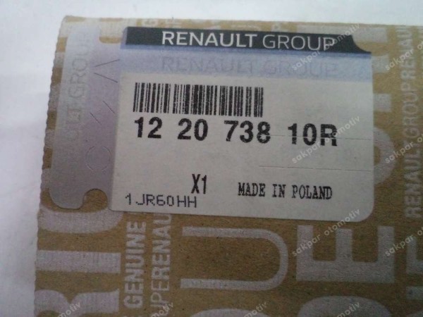 Renault Trafic 3 Ana Yatak Orjinal 122073810R YP (DC123)