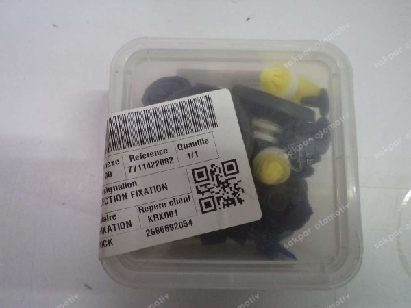 Renault Trafic 2 Sürgülü Kapı Agraf Takımı 7711422082 YP (DB132)