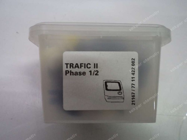 Renault Trafic 2 Sürgülü Kapı Agraf Takımı 7711422082 YP (DB132)