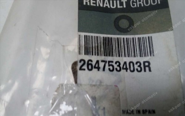 Renault Captur Torpido Gözü Aydınlatması Orj 264753403R YP (DA114)